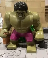 LEGO Hulk Bigfig Minifigure Green Figure with Purple Pants/Legs