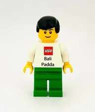 LEGO Minifigure Business Card Employee SigFig (VERY RARE)