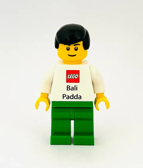LEGO Minifigure Business Card Employee SigFig (VERY RARE)