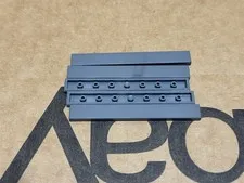 LEGO Parts - Dark Bluish Gray Tile 1 x 8 - No 4162 - QTY 5