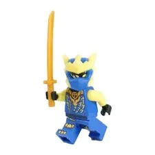 LEGO® Ninjago™ Dragons Rising JAY Tunic with Dragon Head Minifigure™  njo1057