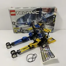 Lego 8238 Technic Dueling Dragsters Speed Slammers 2000 Set