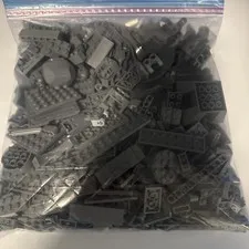 Dark Grey Lego Pieces Lot