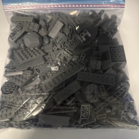 Dark Grey Lego Pieces Lot