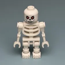 Fantasy Era - Skeleton Warrior 2 LEGO Castle cas328 F1