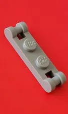 LEGO 18649 Modified plate 1x2 w/ Bar Handles on Ends➡️ 1pc LIGHT BLUISH GRAY