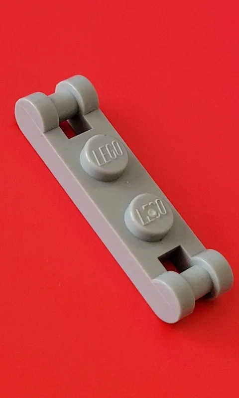 LEGO 18649 Modified plate 1x2 w/ Bar Handles on Ends➡️ 1pc LIGHT BLUISH GRAY