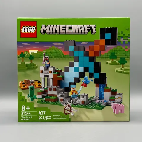 Lego Minecraft #21244 The Sword Outpost Retired Brand New Factory Sealed