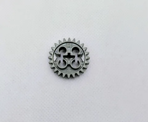 LEGO ® Technic x187 gear 24 teeth light gray 5 10 pieces used