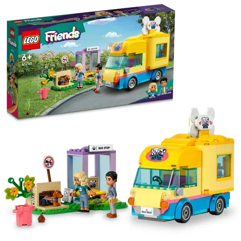 LEGO Friends Dog Rescue Truck 41741 - Toy, Building Blocks, Gift, Rescue, Animal