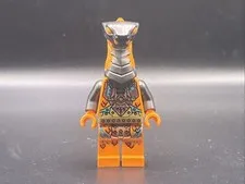LEGO MINIFIGURE NINJAGO BOA DESTRUCTOR PEARL DARK GRAY HEAD NJO0735