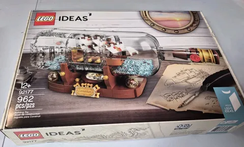 LEGO Ideas Ship in a Bottle Building Kit 92177 RETIRED Collectible Set NEW