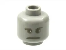 LEGO Minifigure, Head Alien with Ghostly Gray Face inv.657
