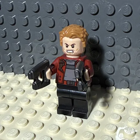 Lego Star-Lord Minifigure Marvel Super Heroes 76107 sh499 CMF Lot HTF Rare GOTG