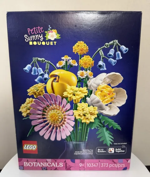 LEGO Botanicals Petite Sunny Bouquet Building Set 10347 Flower 373pcs NEW SEALED
