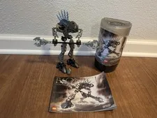 LEGO BIONICLE: Rahkshi Vorahk (8591). Complete w/ Instructions & Canister