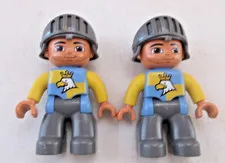 Lego Duplo Mini Figures  Castle Knights People   Toy Lot Toy Bundle