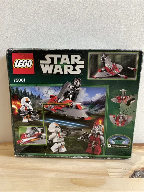 Lego 75001 Star Wars Republic Troopers vs. Sith Troopers Toy Sets  NEW