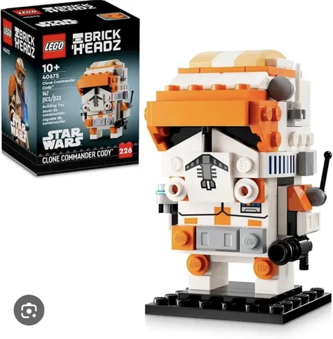 LEGO BrickHeadz Star Wars Clone Commander Cody 40675 Complete Set 147 Pieces