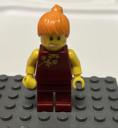 Lego ‘Mary Jane’ 1 Minifigure, from Spider-Man 1374 Green Goblin Set. (SPD004)