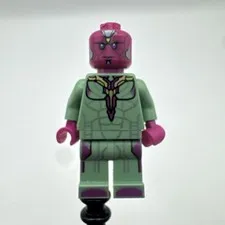 LEGO VISION Minifigure -  76067 MARVEL Tanker Truck Takedown (NO CAPE)