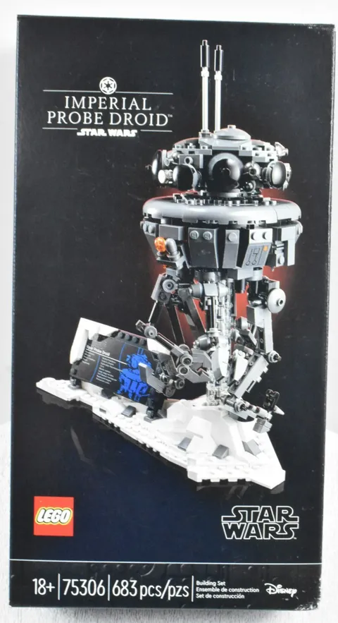 BNIB Sealed LEGO Star Wars Imperial Probe Droid 75306 Retired 683 Pieces