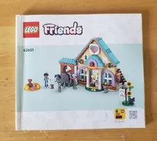 LEGO Friends 42651   MANUAL BOOK Only 