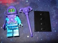 HE-MAN MASTERS OF THE UNIVERSE LEGO MINIFIG FIGURE Complete Skeletor