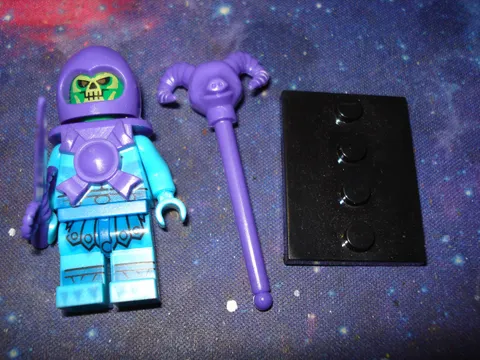 HE-MAN MASTERS OF THE UNIVERSE LEGO MINIFIG FIGURE Complete Skeletor