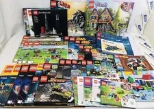 Lego Instruction Manuals Huge Mixed Lot Of 40+ Minecraft, Star Wars, DC, Marvel