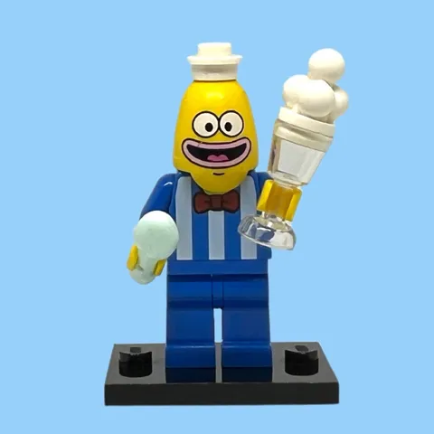 LEGO 3816 Ice Cream Vendor Minifigure 2011 Retired SpongeBob Bikini Bottom