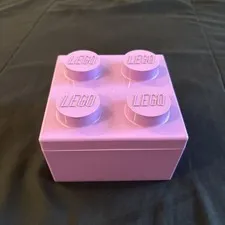 Purple Storage Brick 2 x 2 Storage Cube 4 Stud Case Container 853381 6004780