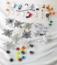 Lego Skeletons Ghosts Halloween Accessories Haunted House Pumpkins Minifigs Lot
