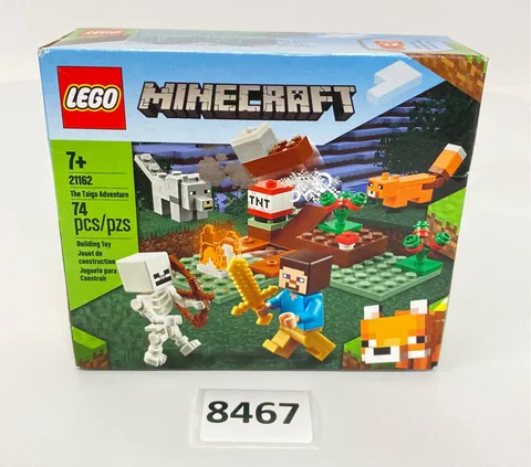 LEGO 21162 Minecraft The Taiga Adventure 74 Pcs New