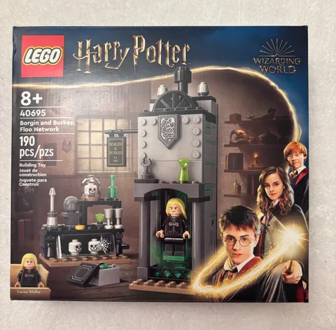 LEGO Harry Potter Borgin and Burkes: Floo Network (40695) Retired SEALED 2024