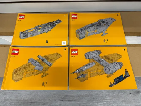 LEGO Star Wars 75331 UCS The Razor Crest Instruction Manuals Books ONLY Book 1-4