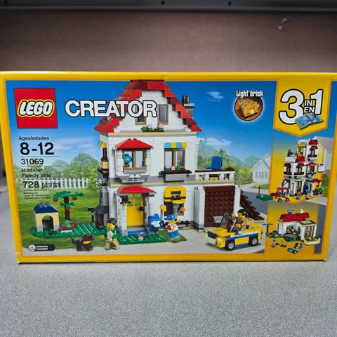 LEGO Creator Modular Family Villa 31069 3-in-1 Set New NIB Retired