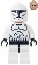 Lego Star Wars Minifigure: Clone Trooper Large Blue Eyes Sw1090