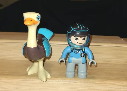 Lego Duplo Miles From Tomorrowland With Ostrich, Merc Disney Duplos Retired