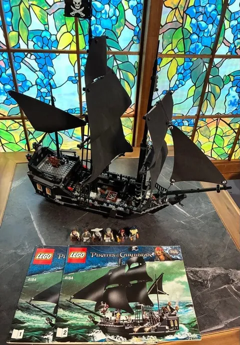 LEGO Pirates Of The Caribbean The Black Pearl 4184 In 2011 Used W/Manuals As Is
