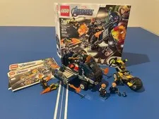 LEGO Super Heroes: Avengers Truck Take-down (76143) 100% complete with Box