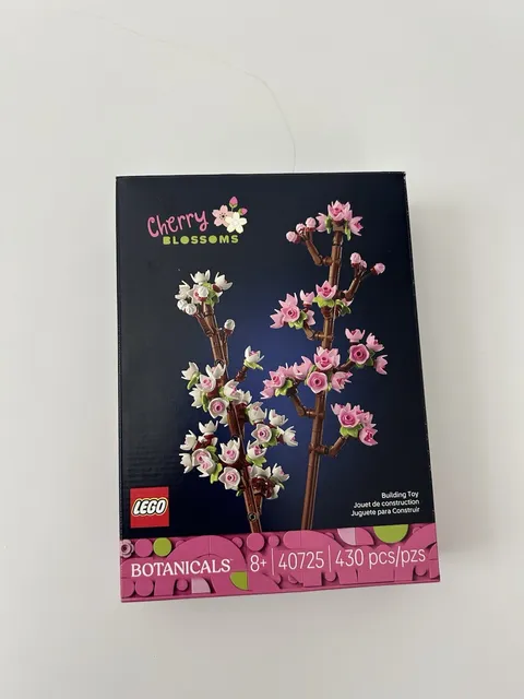 NEW LEGO Botanicals Cherry Blossoms Building Set 40725 430 Pieces 8+ Spring Gift