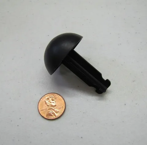 Lego Duplo BLACK MISSILE PROJECTILE SHOOTING PART for CANNON Pirate Ship Boulder