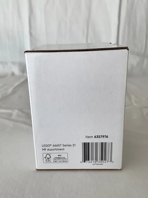 LEGO Minifigure Series 21 #66657 Item #6357976 6 Pack NEW SEALED IN BOX!
