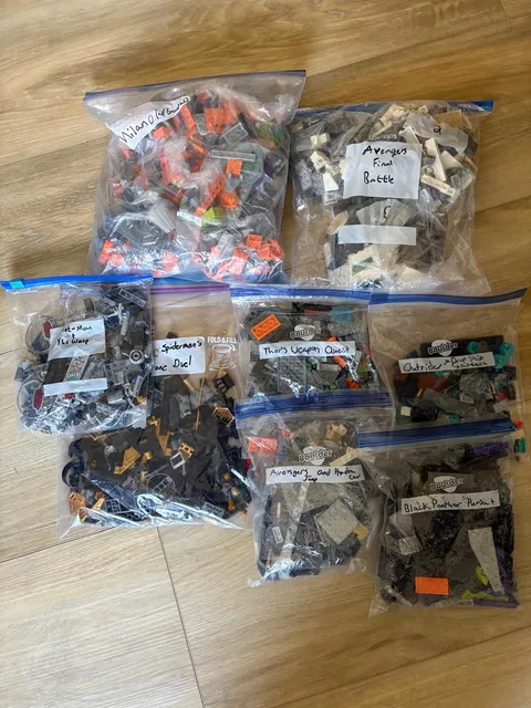Massive Lego Bundle! Marvel, Jurassic Park, Harry Potter sets and minifigures!