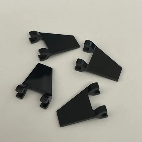 Lego 44676 Black Replacement Parts Pieces Lot of 4