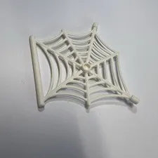 Lego White Spider Web with Bar Piece - listing is for 1 Web 90981