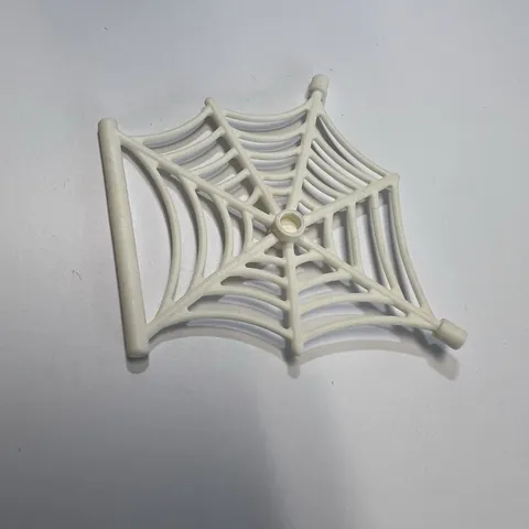Lego White Spider Web with Bar Piece - listing is for 1 Web 90981
