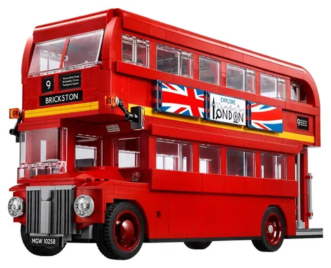 Lego Creator Expert: London Bus (10258) Double Decker Built, Without Box