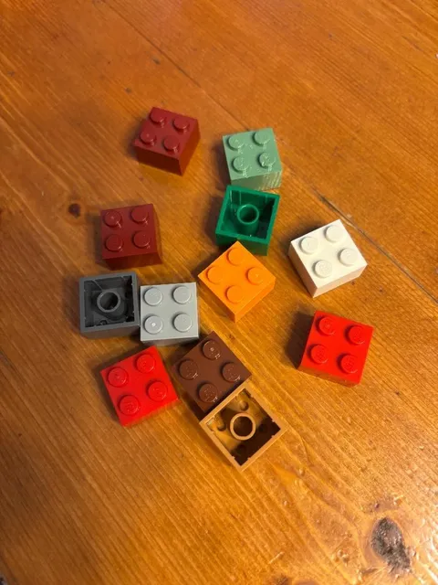 LEGO part 3003 10pcs 2x2 Brick CHOOSE YOUR COLOR